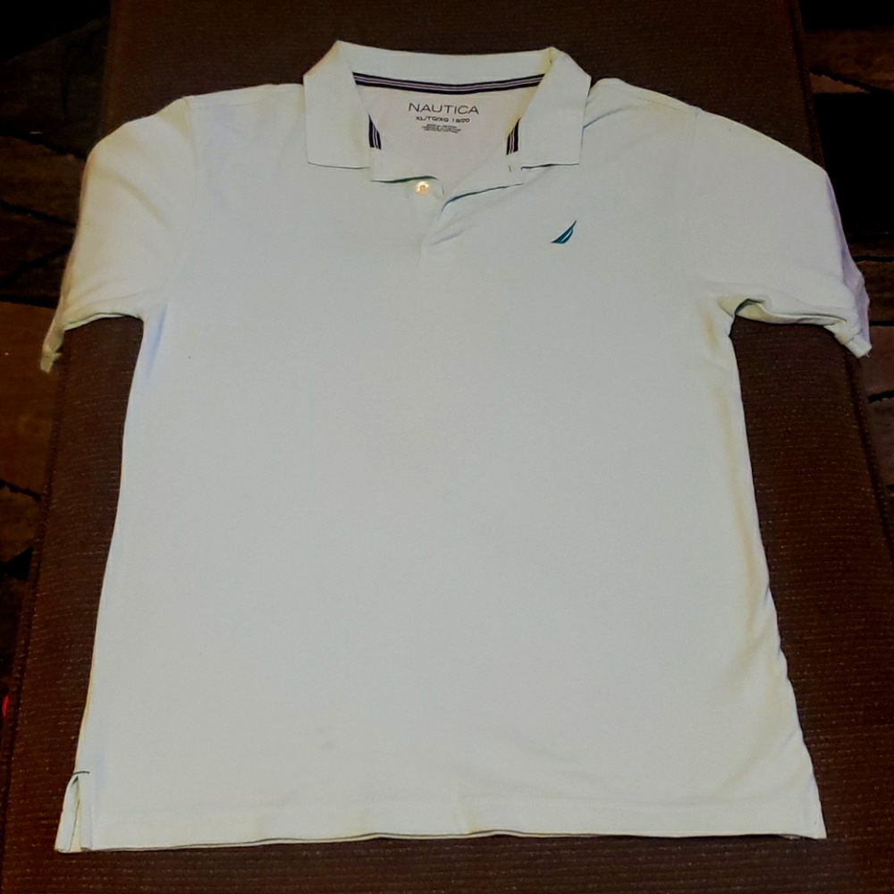 nautica polo style short sleeve shirt